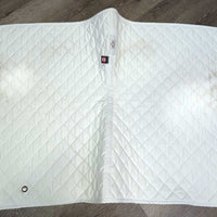 Quilt Profile Saddle Pad "Kelowna Riding Club" *gc, clean, stains, puckers, rubs
