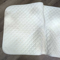 Quilt Profile Saddle Pad "Kelowna Riding Club" *gc, clean, stains, puckers, rubs
