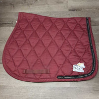 Quilt Jumper Saddle Pad, bling *vgc, clean, rubs/pills
