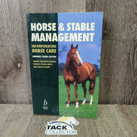 Horse and Stable Management Incorporating Horse Care
