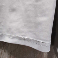 "Millbrook Leathers" LS Sun Shirt, 1/4 zip up, Mesh Sleeves *gc, pit stains, rubs, pills, snags, peeling logo
