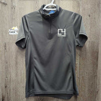SS Shirt, 1/4 zip up *xc, mnr pills, puckers
