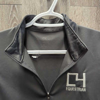 SS Shirt, 1/4 zip up *xc, mnr pills, puckers

