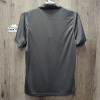 SS Shirt, 1/4 zip up *xc, mnr pills, puckers
