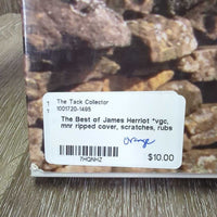 The Best of James Herriot *vgc, mnr ripped cover, scratches, rubs
