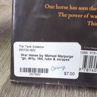 War Horse by Michael Morpurgo *gc, dirty, film, rubs & scrapes

