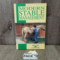 Modern Stable Management by Susan McBane *vgc, mnr rubs, stains & fading

