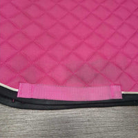 Quilt Jumper Saddle Pad *vgc, dirt, stains, mnr puckers & hair
