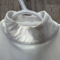 SS Show Shirt, Back Button Collar *vgc/gc, older, mnr rubs & pills
