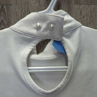 SS Show Shirt, Back Button Collar *vgc/gc, older, mnr rubs & pills
