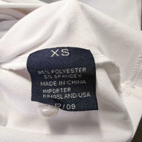 SS Show Shirt, Back Button Collar *vgc/gc, older, mnr rubs & pills

