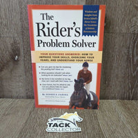 The Rider's Problem Solver by Jessica Jahiel *vgc, mnr stains, dirt & edges rubs
