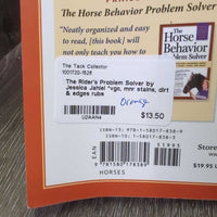 The Rider's Problem Solver by Jessica Jahiel *vgc, mnr stains, dirt & edges rubs
