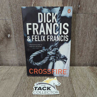 Crossfire by Dick Francis & Felix Frances *gc, dirty edges, bent corners, rubs
