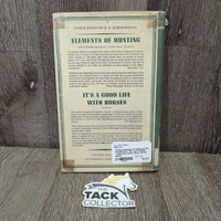Vintage Elements of Riding by RS Summerhays *fair, torn binding, v.yellowed, stains, library dicard, peeled
