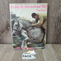 Riding the International Way Number 1 edited by Peter Roberts *gc, torn pages, older, library discard
