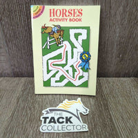 Horses Activity Book by Nina Barbaresi *new
