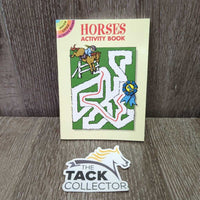 Horses Activity Book by Nina Barbaresi *new
