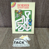 Horses Activity Book by Nina Barbaresi *new
