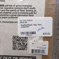 PooPooPaper, bag *new, unopened
