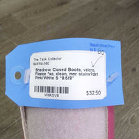Closed Boots, velcro, Fleece *xc, clean, mnr stains?dirt
