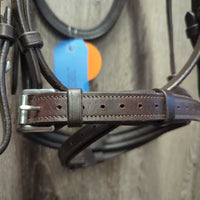 Soft Rsd Padded Monocrown Bridle, flash, attach, bag *like new, 0 tags, v.mnr dust, rubs, scuffs
