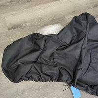 v.Hvy Cordura & Fleece Lined Saddle Cover, Drawstring *xc, mnr hair
