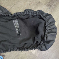 v.Hvy Cordura & Fleece Lined Saddle Cover, Drawstring *xc, mnr hair
