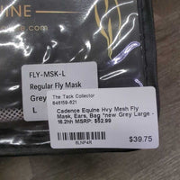 Hvy Mesh Fly Mask, Ears, Bag *new
