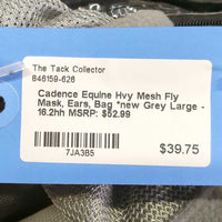 Hvy Mesh Fly Mask, Ears, Bag *new
