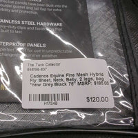 Fine Mesh Hybrid Fly Sheet, Neck, Belly, 2 legs, bag *new
