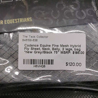 Fine Mesh Hybrid Fly Sheet, Neck, Belly, 2 legs, bag *new
