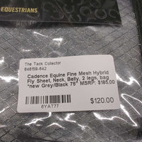 Fine Mesh Hybrid Fly Sheet, Neck, Belly, 2 legs, bag *new

