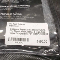 Fine Mesh Hybrid Fly Sheet, Neck, Belly, 2 legs, bag *new
