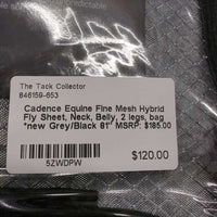 Fine Mesh Hybrid Fly Sheet, Neck, Belly, 2 legs, bag *new
