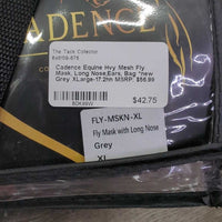 Hvy Mesh Fly Mask, Long Nose,Ears, Bag *new
