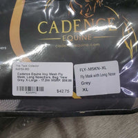 Hvy Mesh Fly Mask, Long Nose,Ears, Bag *new
