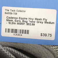Hvy Mesh Fly Mask, Ears, Bag *new

