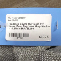 Hvy Mesh Fly Mask, Ears, Bag *new
