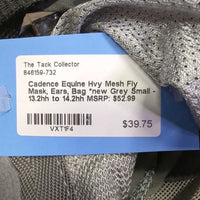 Hvy Mesh Fly Mask, Ears, Bag *new
