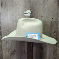Western Wool Felt Hat *gc/fair, lining: folded brim, peeled & loose lining, stains, rubs, older
