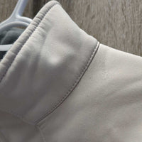 Soft Shell Fleece Lined Jacket, Zipper *gc, clean, v.clumpy pocket lining, mnr cuff stains & collar rubs & pills
