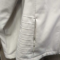 Soft Shell Fleece Lined Jacket, Zipper *gc, clean, v.clumpy pocket lining, mnr cuff stains & collar rubs & pills
