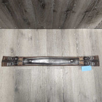 17.5" *XW *6.75" Parelli Fluidity All Purpose Saddle, 33" Lazer Padded Leather Girth, Med Long Front Pencil Blocks, Wool Flocking, Rear Gusset Panels, Flaps: 15.5"L x 14.5"W No Serial Number
