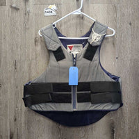 Small Cell Safety Vest *gc, faded, threads, older, discolored edges *May 2006

