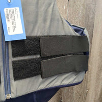 Small Cell Safety Vest *gc, faded, threads, older, discolored edges *May 2006
