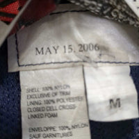 Small Cell Safety Vest *gc, faded, threads, older, discolored edges *May 2006
