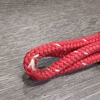 Soft Nylon Rope Halter *xc/vgc, 0 leather tassel, mnr snags, threads, rubs, stains
