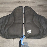 Endurance AIR Saddle Pad, 2 Felt shims *vgc, mnr hair, stains, residue?dirt, rubs & hair, HOLDS Air

