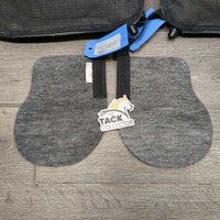 Endurance AIR Saddle Pad, 2 Felt shims *vgc, mnr hair, stains, residue?dirt, rubs & hair, HOLDS Air

